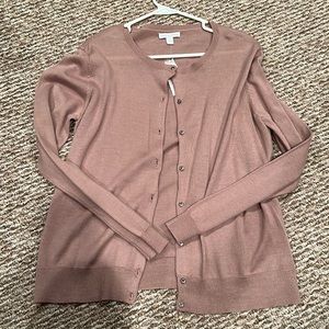 New York and company button up sweater